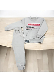 Burç Erkek Çocuk Şardonlu 2'li Eşofman Takımı