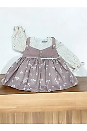 Baby Kız Bebe Büstiyerli Elbise