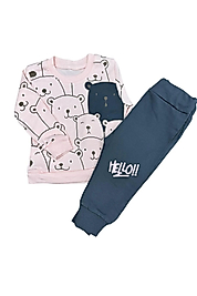 Zeo Kız & Erkek Bebe 2'li Takım