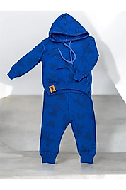 Zeo Erkek Bebe Ayı Figürlü 2'li Takım