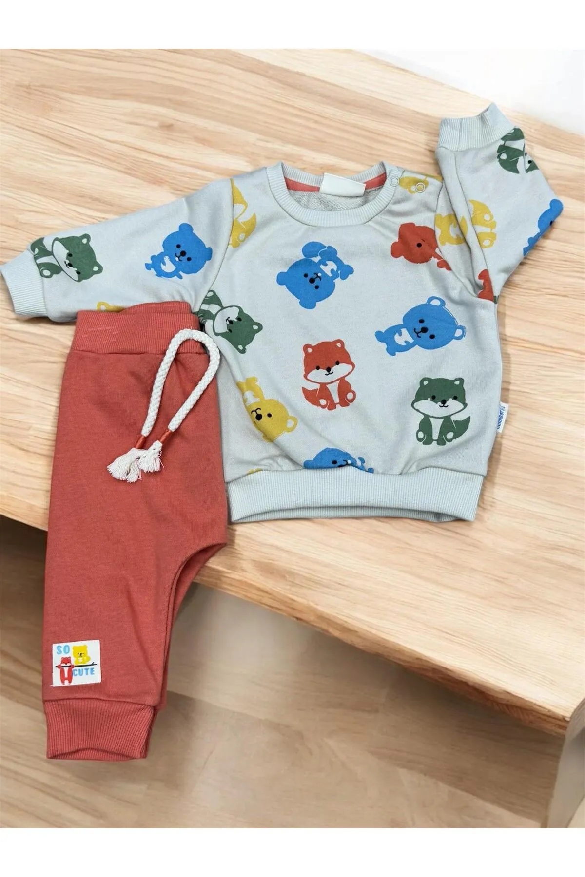 Miniworld Erkek Bebe 2'li Takım