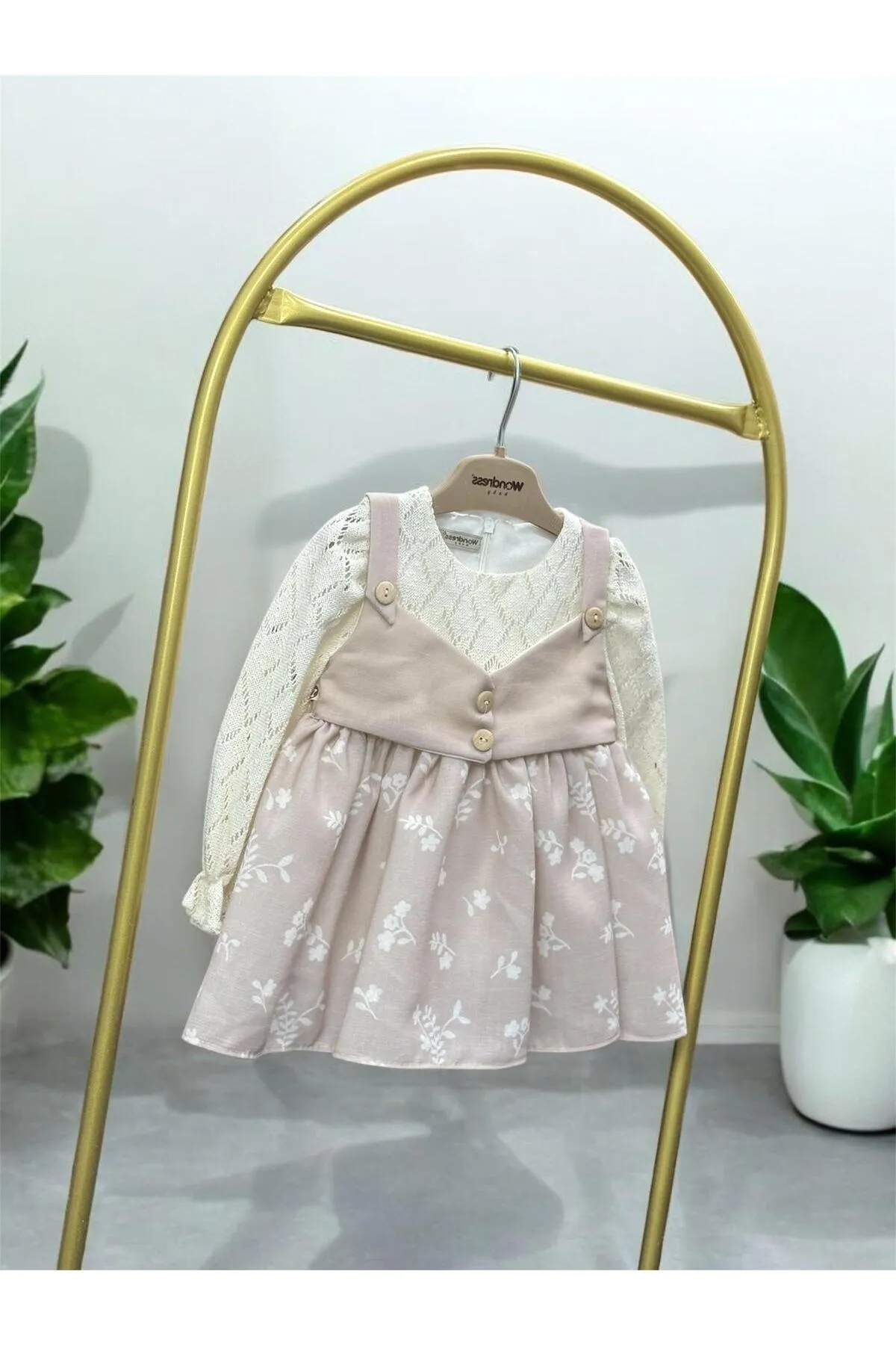 Baby Kız Bebe Büstiyerli Elbise